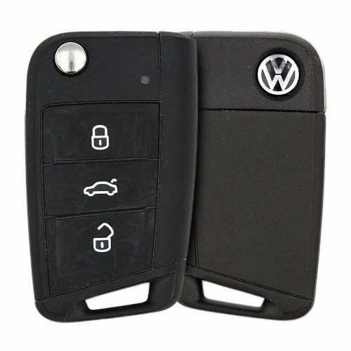 Genuine Volkswagen Flip Key Remote Buttons 2 - thumbnail